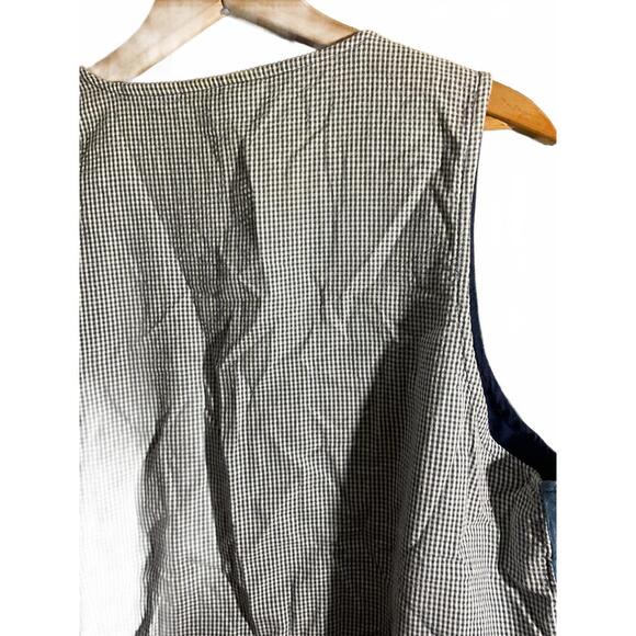 Vintage Embroidered Patchwork Vest by Casey & Max M/Large - Picture 8 of 8
